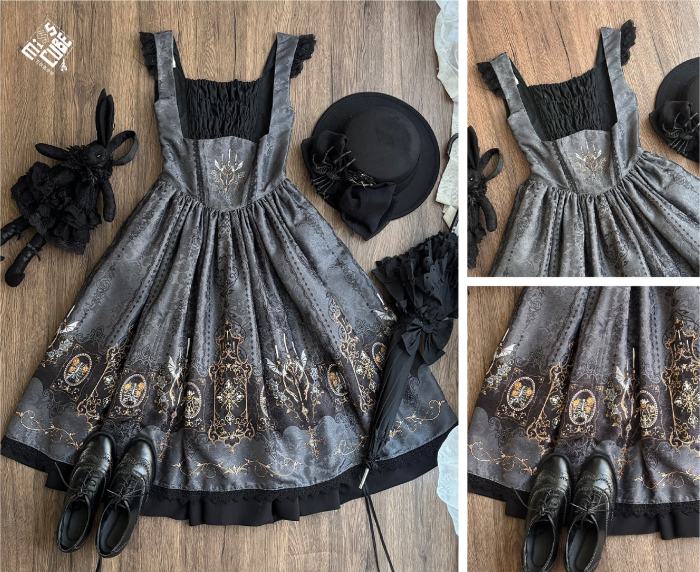 Miss Point the Blood Night Lamp Keeper Gothic Lolita JSK