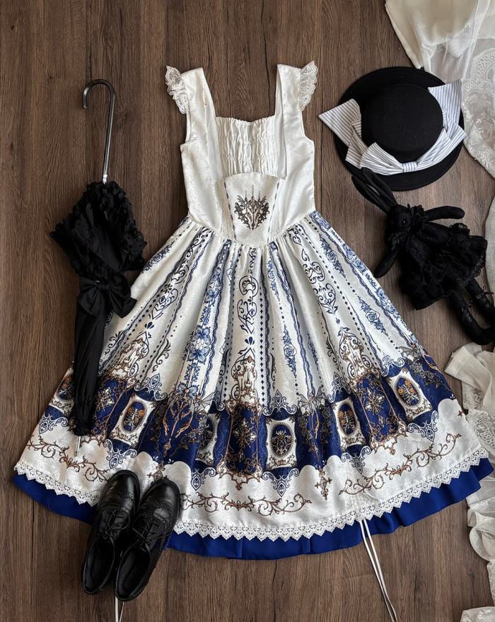 Miss Point the Blood Night Lamp Keeper Gothic Lolita JSK