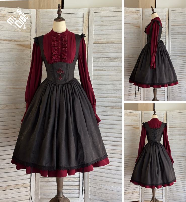 Miss Point the Blood Night Lamp Keeper Gothic Lolita JSK