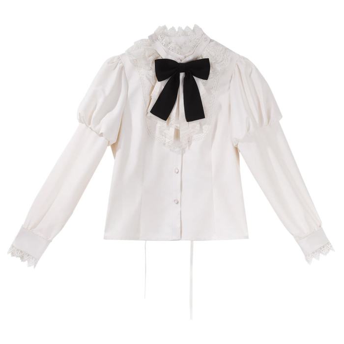 Violin Variations Classic Lolita Salopette, Blouse and Coat