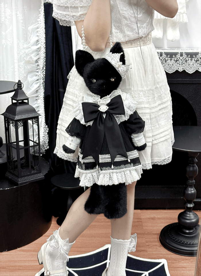 Marin Flust Fox Plush Doll Bag Set