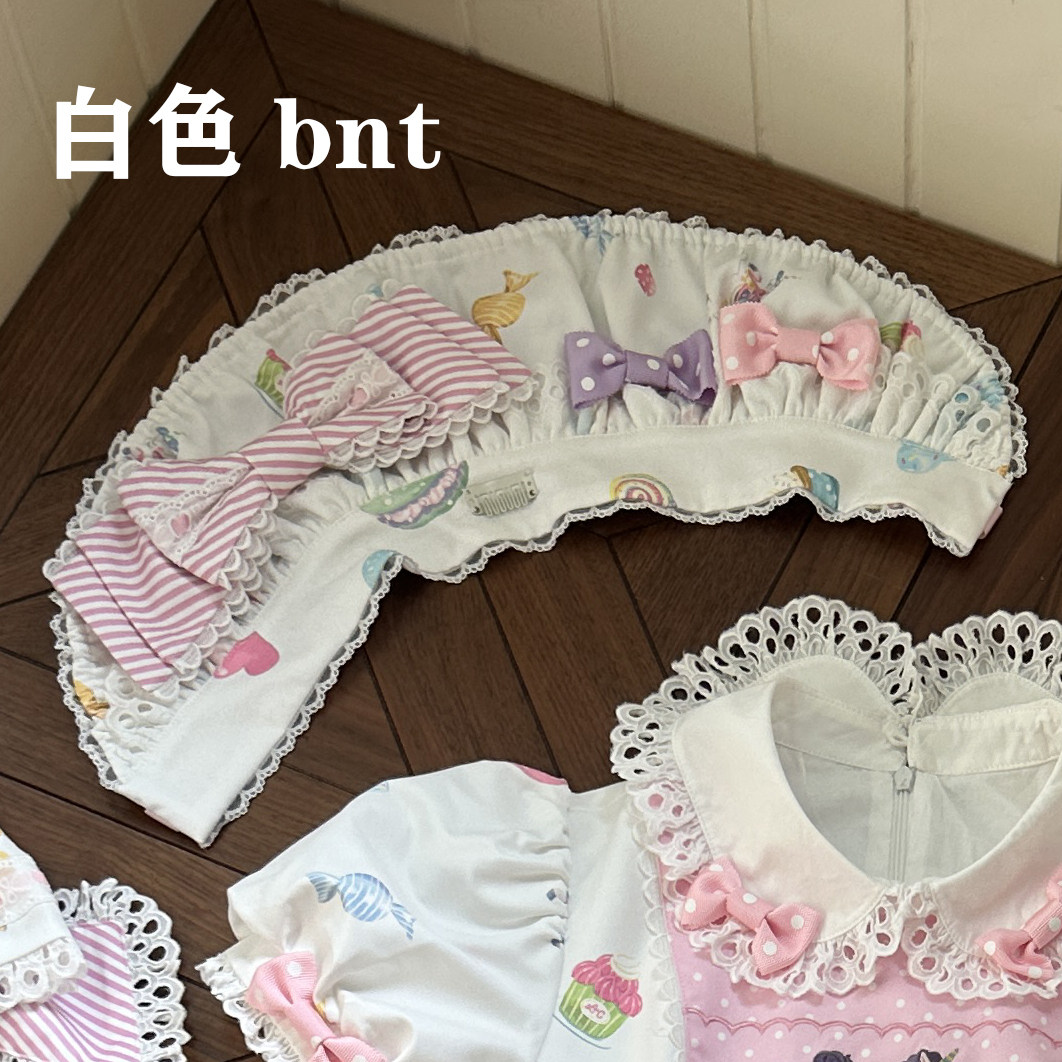 Retro Cat Dessert Land OP JSK Salopette Sweet Lolita Dress