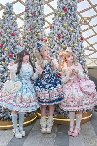 Night Sky Flight Sweet Lolita Jumper JSK Dress and Accessories