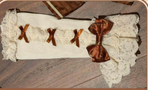 Meng Fu Zi Bear Workshop Classic Lolita Hat, Choker, Detachable Sleeves