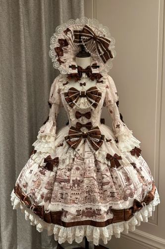 Meng Fu Zi Bear Workshop Classic Lolita Dress and Blouse