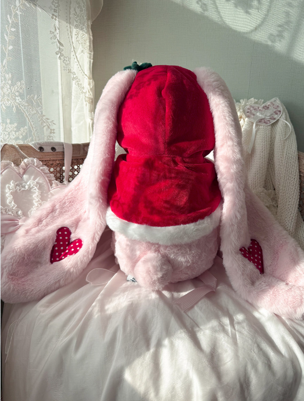 Rosy Dream Rabbit Lolita Bag and Doll