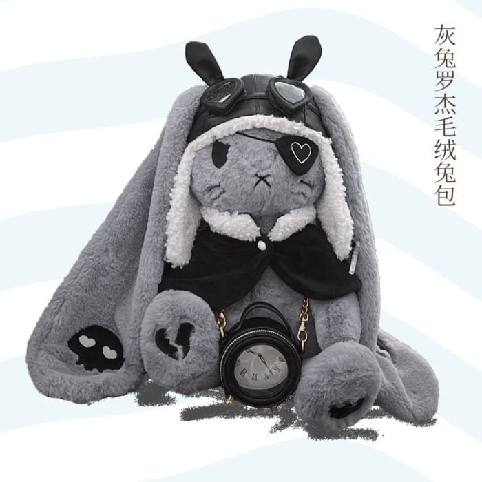 Rosy Dream Rabbit Lolita Bag and Doll