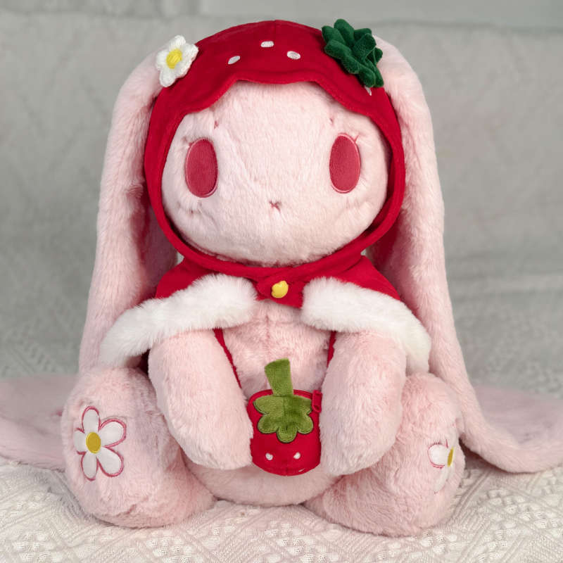 Rosy Dream Rabbit Lolita Bag and Doll