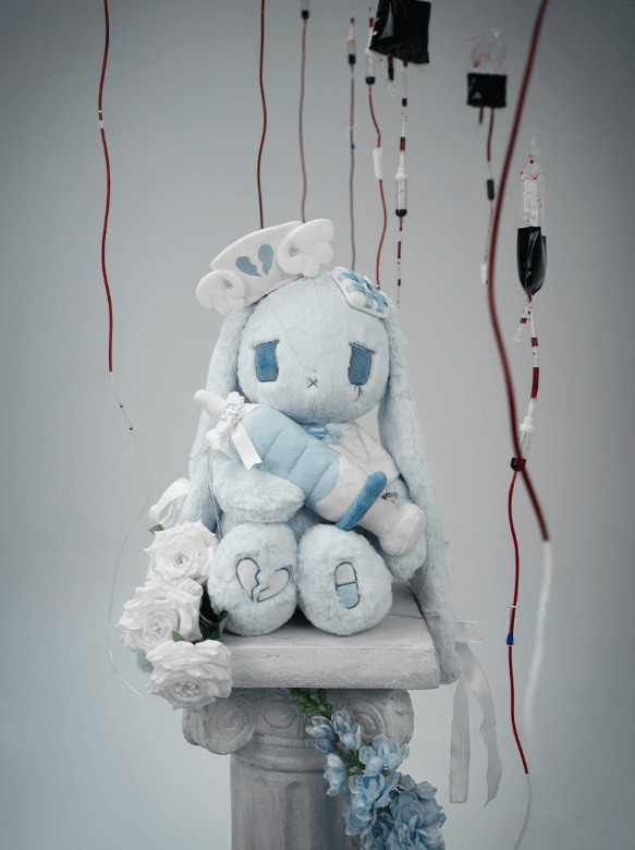 Rosy Dream Rabbit Lolita Bag and Doll