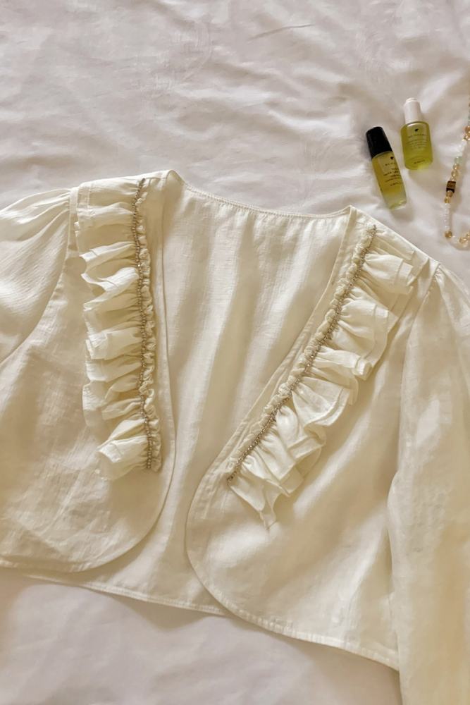 Hard Candy French Vacation Spaghetti Strap Purple Dress and Outerwear Top