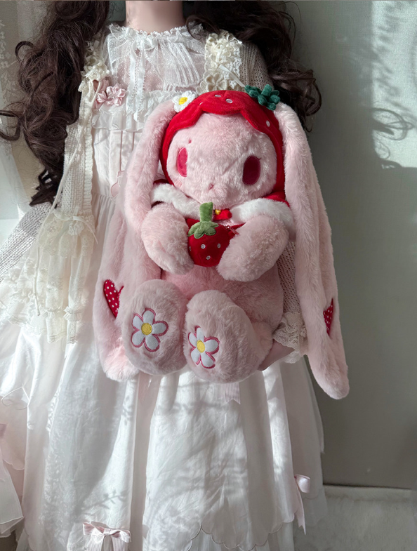 Rosy Dream Rabbit Lolita Bag and Doll -My Lolita Dress