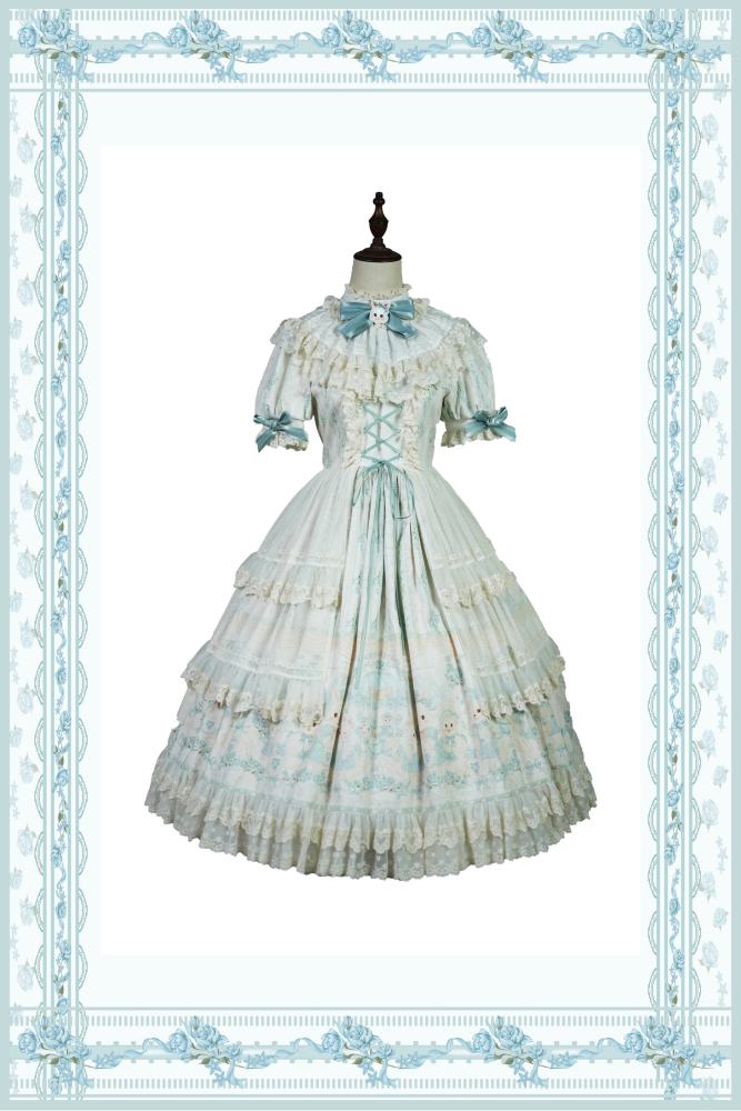 Showa Doll Garden Plus Size Friendly Classic Lolita Dress and Blouse