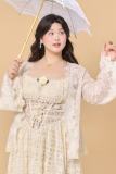 Dream Catcher French Plus Size Spaghetti Strap Dresses for Women