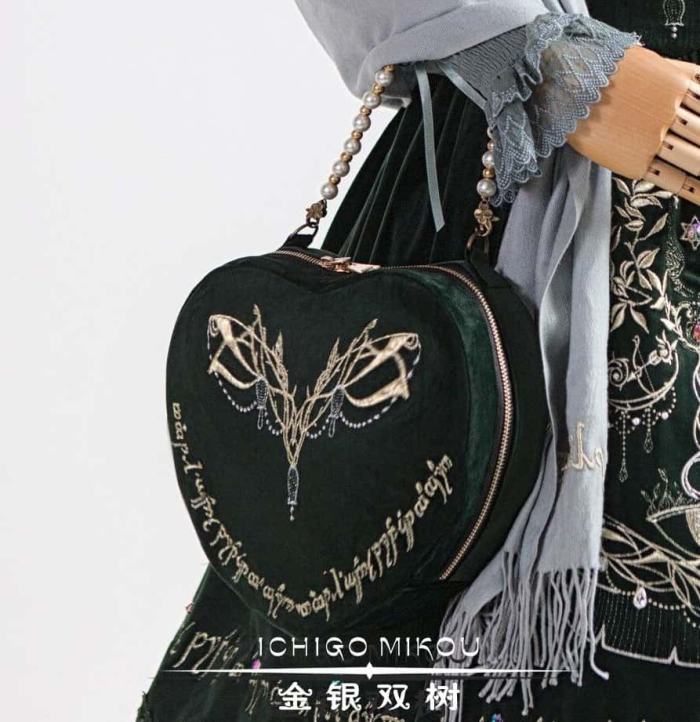 The Splendor of Gold&Siliver Tree Lolita Headdress Purse