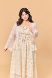 Dream Catcher French Plus Size Spaghetti Strap Dresses for Women