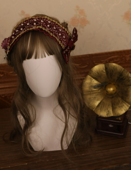 The Splendor of Gold&Siliver Tree Lolita Headdress Purse