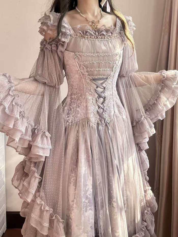 Airfreeing Fairy Luxury Hime Sleeves Lolita Blouse
