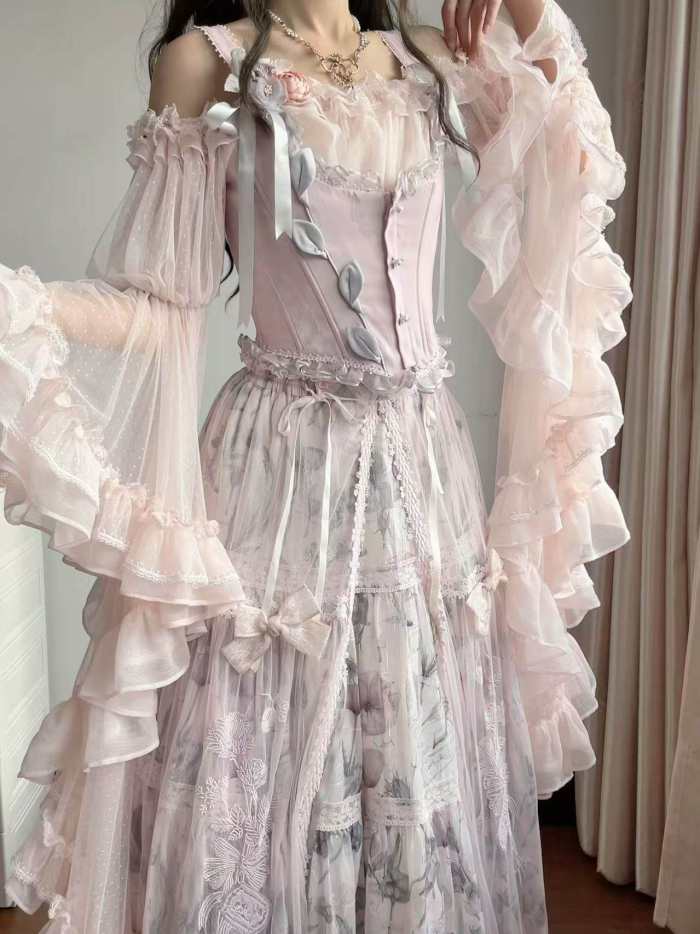 Airfreeing Fairy Luxury Hime Sleeves Lolita Blouse