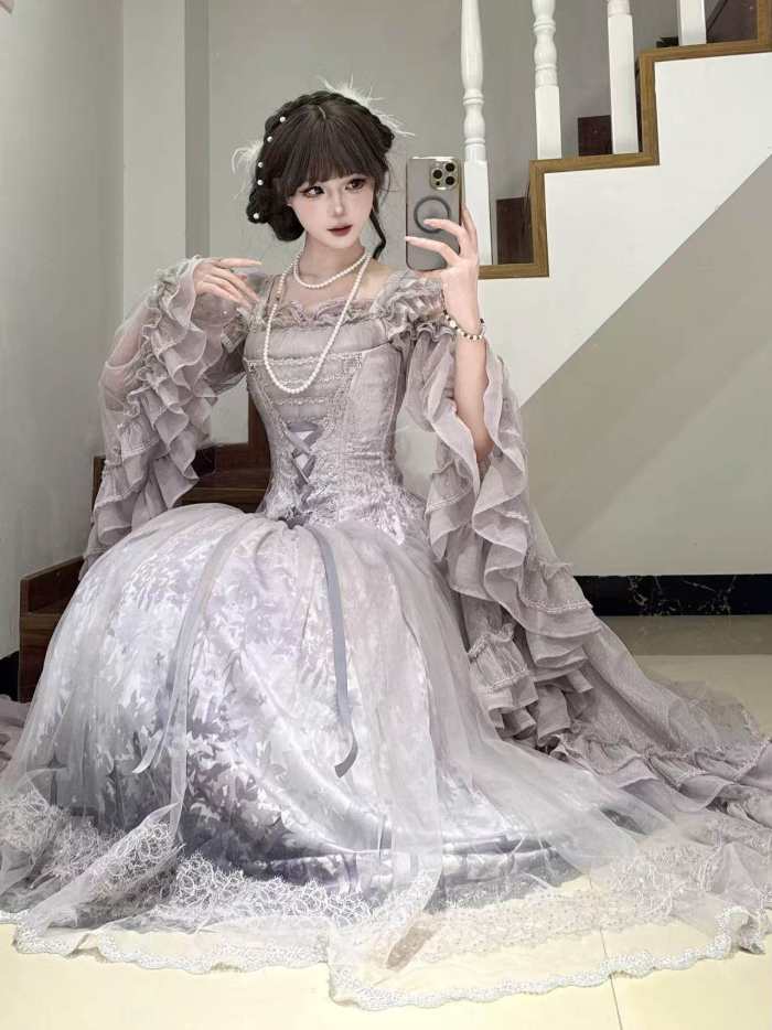 Airfreeing Fairy Luxury Hime Sleeves Lolita Blouse