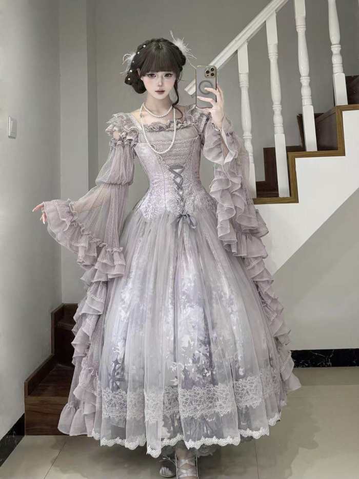 Airfreeing Fairy Luxury Hime Sleeves Lolita Blouse