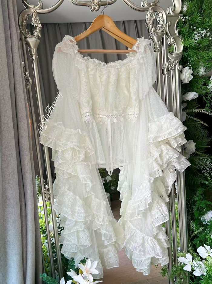 Airfreeing Fairy Luxury Hime Sleeves Lolita Blouse