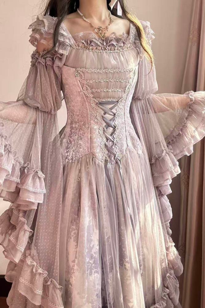 Airfreeing Fairy Luxury Hime Sleeves Lolita Blouse