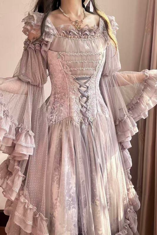 Airfreeing Luxury Hime Sleeves Lolita Blouse