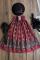 Prints Red Skirt