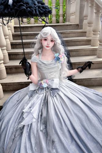 Rose Ruins Floor Length Sweet Formal Dress