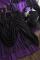Purple Black Skirt