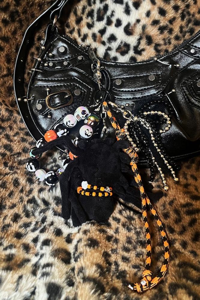 Bizzcut Club Punk Rock ~Rabbit Spider~ Jirai Kei Keychain Pendant