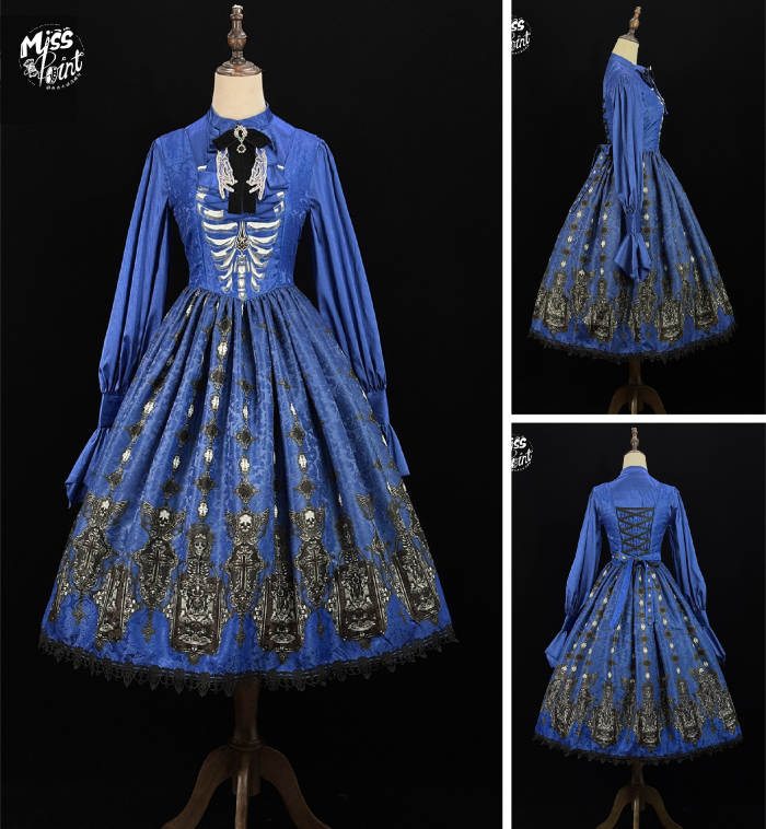 Miss Point ~Moonlight Return~ Gothic Lolita~ Prints JSK