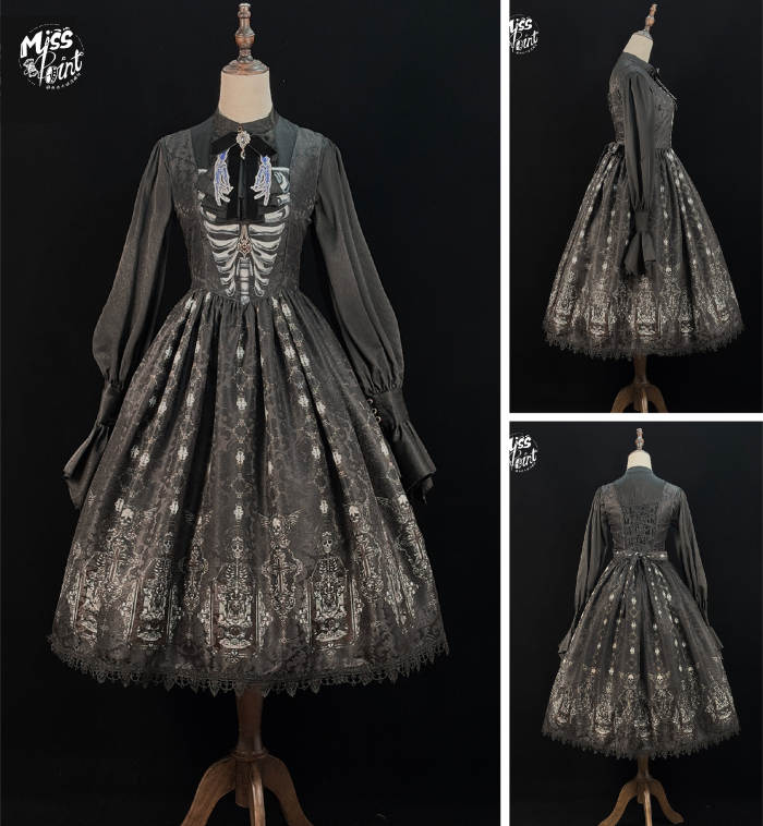 Miss Point ~Moonlight Return~ Gothic Lolita~ Prints JSK