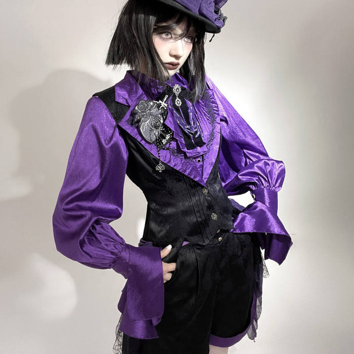 Miss Point ~Moonlight Return~ Gothic Lolita~ Gorgeous Vest and Pants