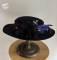 Black Cross Hat