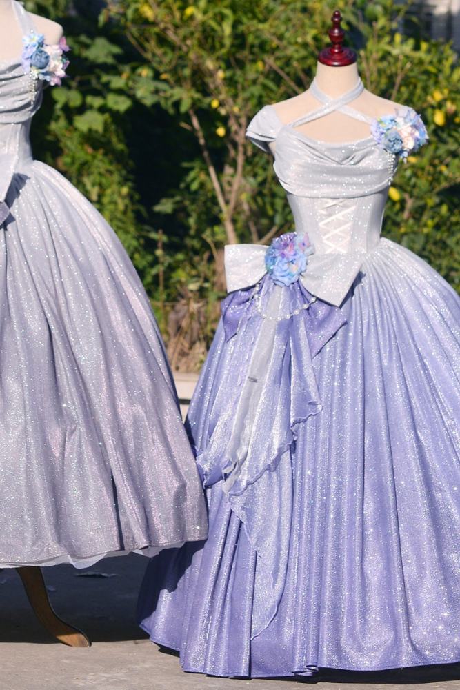 Rose Ruins Floor Length Sweet Formal Dress