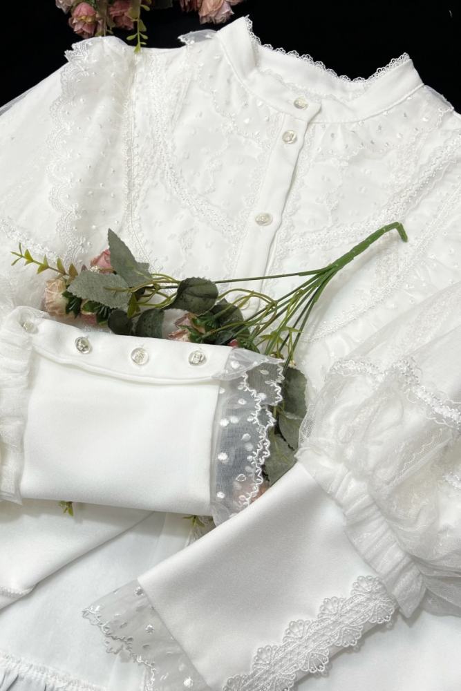 ~Pride and Prejudice~ Lolita Leg-of-mutton Sleeves Blouse
