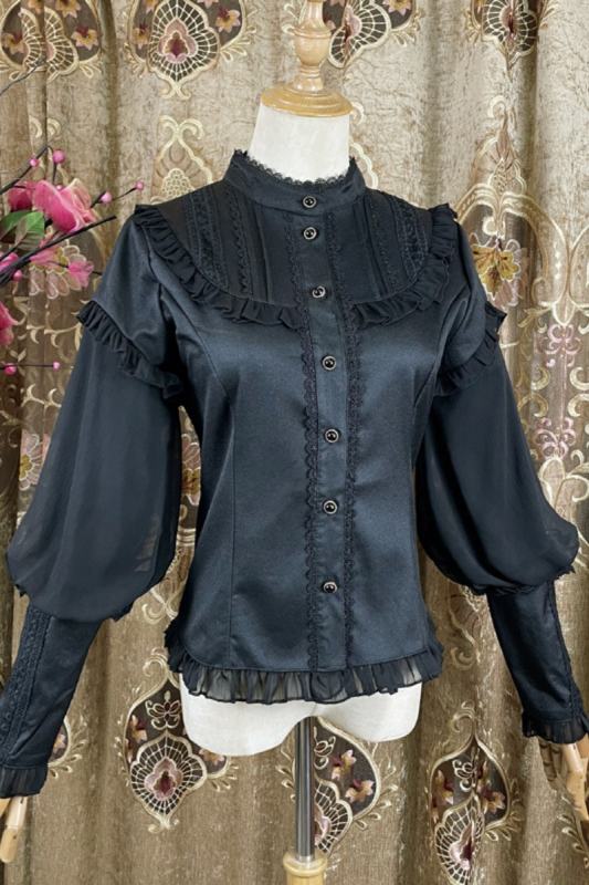 ~Pride and Prejudice~ Lolita Leg-of-mutton Sleeves Blouse