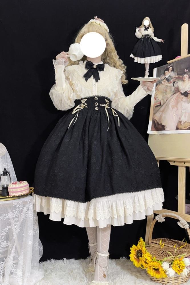 ~Pride and Prejudice~ Lolita Leg-of-mutton Sleeves Blouse