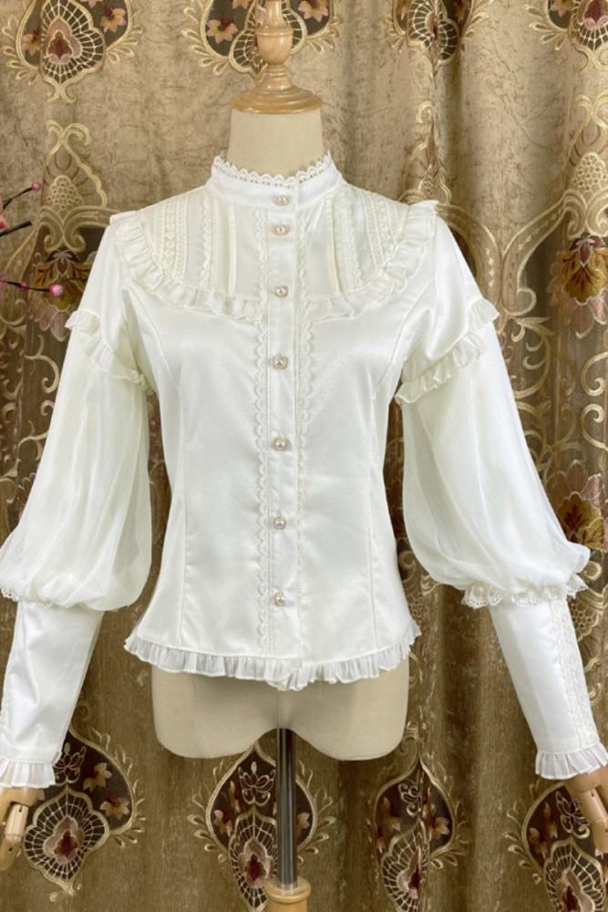 ~Pride and Prejudice~ Lolita Leg-of-mutton Sleeves Blouse
