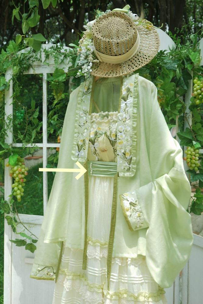 Shyp~Lily of the Valley~ Hanfu Top + Coat + Skirt