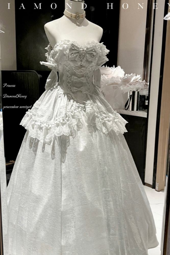 Diamond Honey ~White Moonlight Lover~ Festival ~Formal Dress~