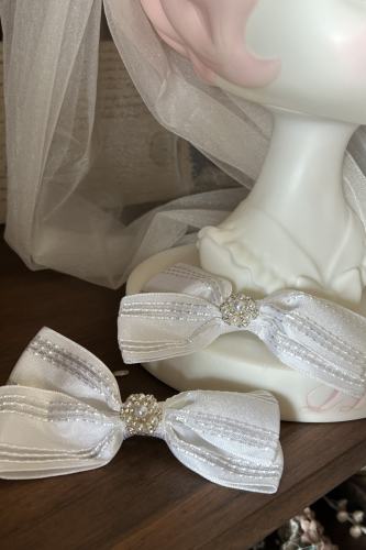 Love Overture ~Tea Party~ Glamorous ~Hime Lolita Wristcuffs and Side Clips~