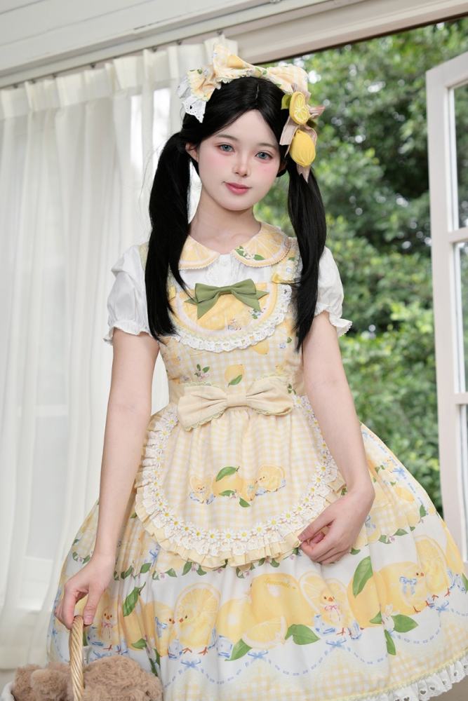 Miss Point Lemon Chicks Spring Summer Lolita JSK