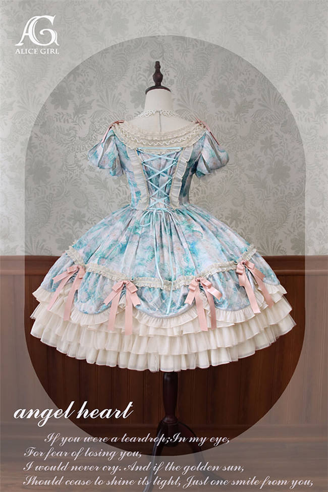 Alice Girl Angel Heart Classic Lolita Dress