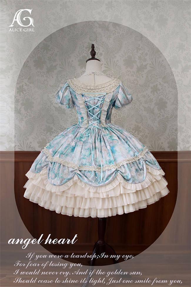 Alice Girl Angel Heart Classic Lolita Dress