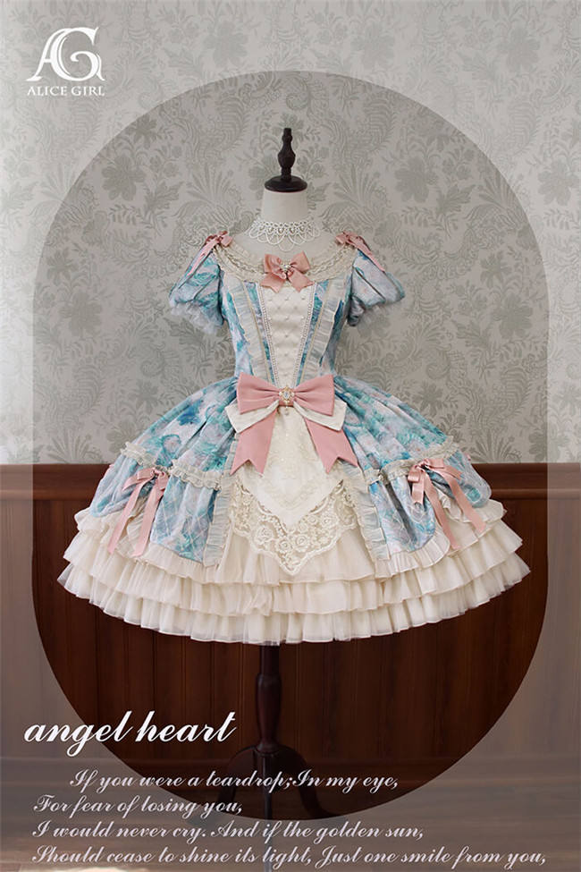 Alice Girl Angel Heart Classic Lolita Dress