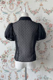 Alice Girl ~Frivolous Lola Lolita Blouse -Pre-order Black Size XS - In Stock