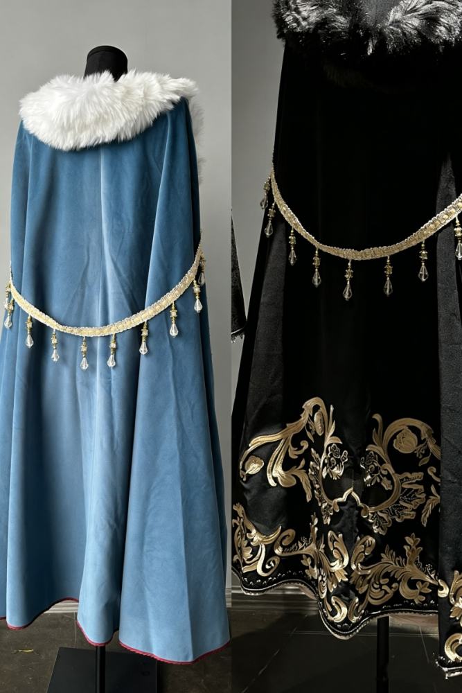 Your Highness Sword and Rose Retro ~Ouji Lolita~ Gorgeous Cape Blouse Pants and Coat