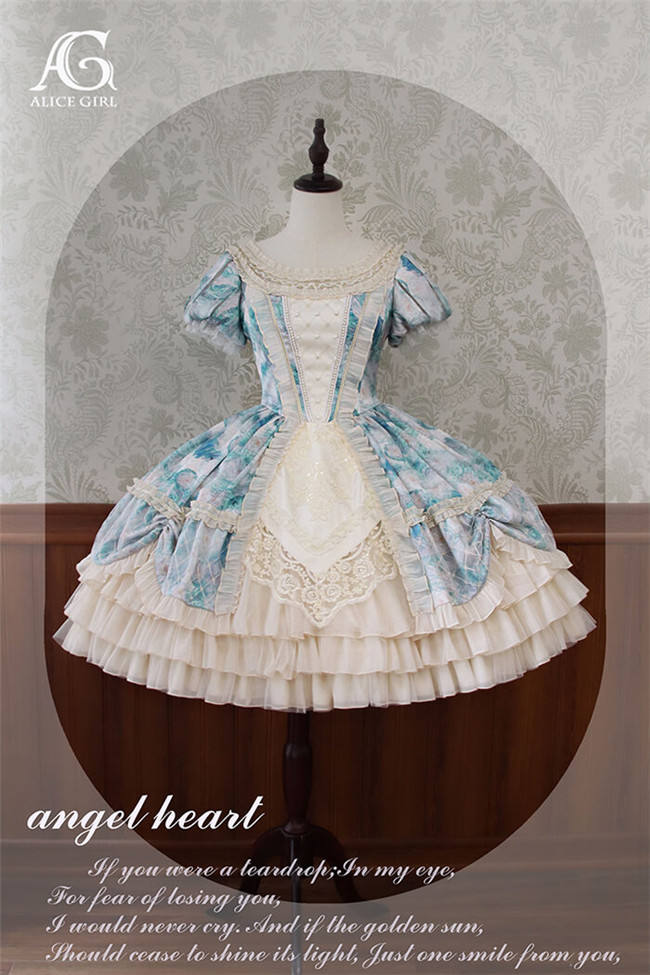 Alice Girl Angel Heart Classic Lolita Dress